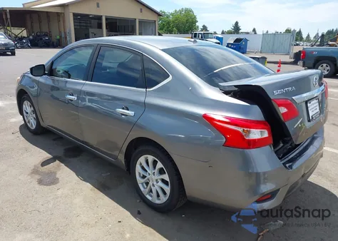 2018 Nissan Sentra Sv из США, поврежденный, VIN 3N1AB7APXJL626603